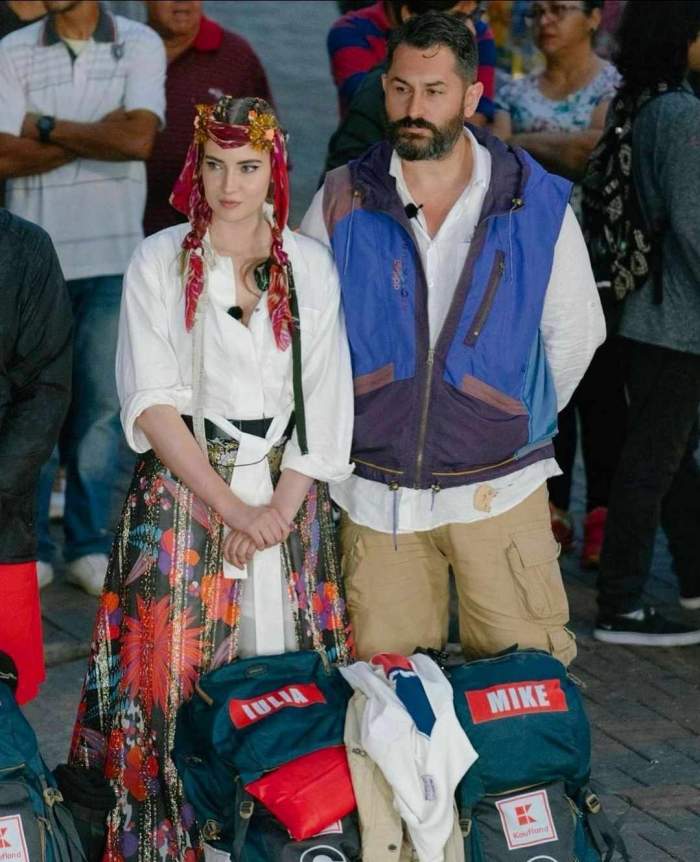 Iulia Albu și Mike la America Express.