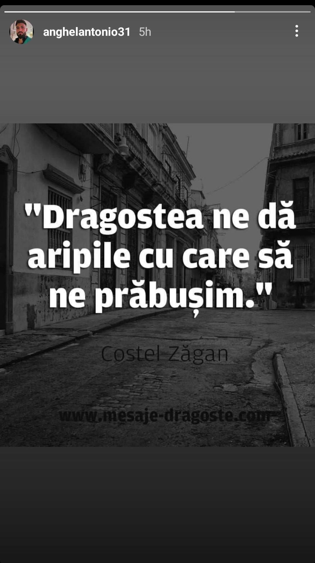 Ce a postat Antonio de la Mireasa, sezonul 7, la scurt timp după ce Maria a dat de înțeles că s-au despărțit: „Dragostea...”. Gestul care arată că nu mai sunt împreună / FOTO