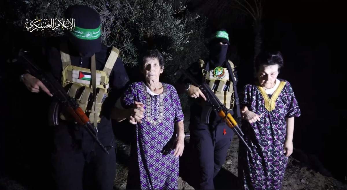 femei eliberate de Hamas