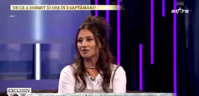 Claudia Pătrășcanu la Xtra Night Show