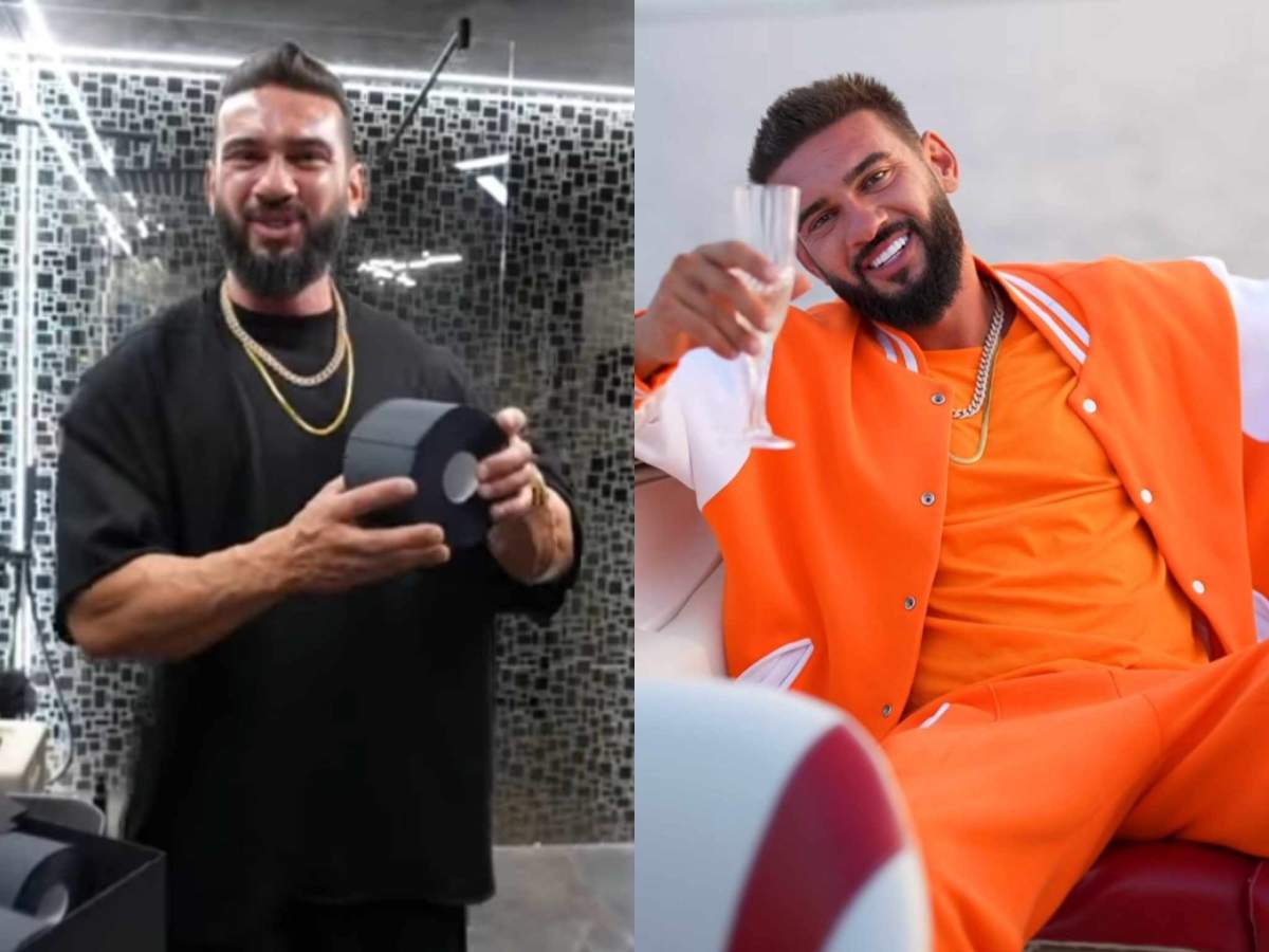 Vloggerul a promovat o hârtie igienică foarte scumpă. Dorian Popa cu hârtia igienică