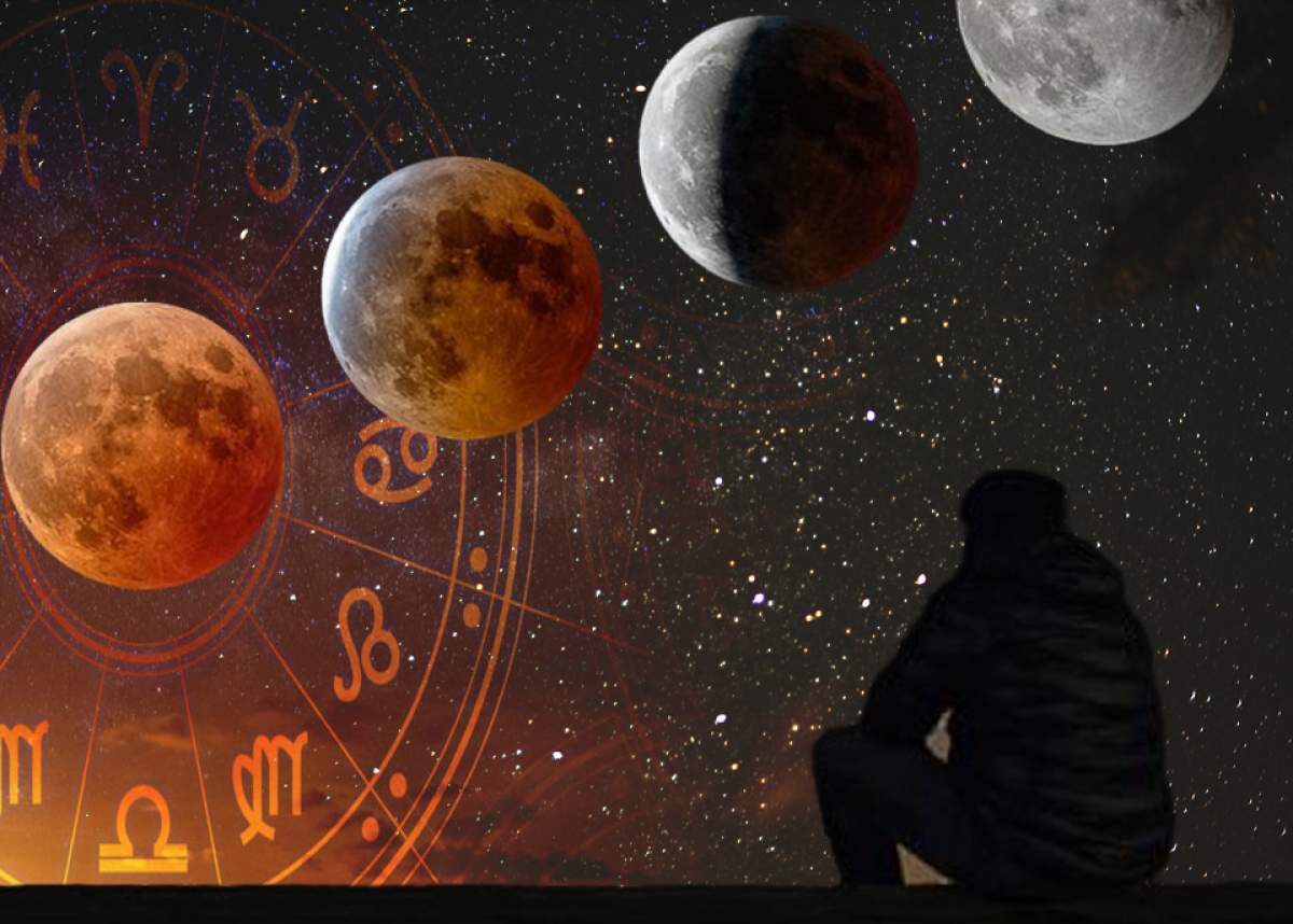 Zodia cea mai afectată de eclipsa de Lună. La ce trebuie să se aștepte acești nativi mâine, 28 octombrie