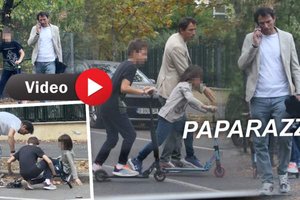 George Ogăraru are pe cine se baza când vine vorba de copiii săi. Cum a fost surprins fostul fotbalist alături de micuți / PAPARAZZI