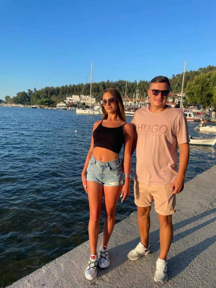 Bianca Giurcă și Marius Moise în vacanță