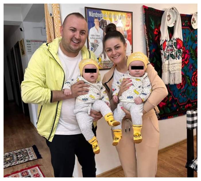 Star Matinal. Amalia și Vasilică Ceterașu, petrecere pentru gemenii lor. Micuții au împlinit 7 luni: ”Băieții noștri” / VIDEO
