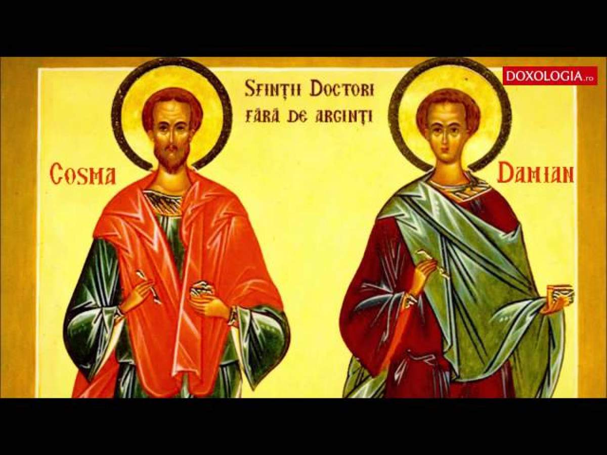 Sf. Cosma și Damian. Sf. Doctori fără de arginți