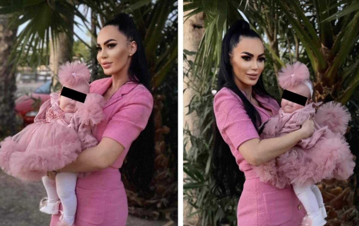 Bianca Pop si fiica ei Fiica Biancăi Pop a împlinit 5 luni