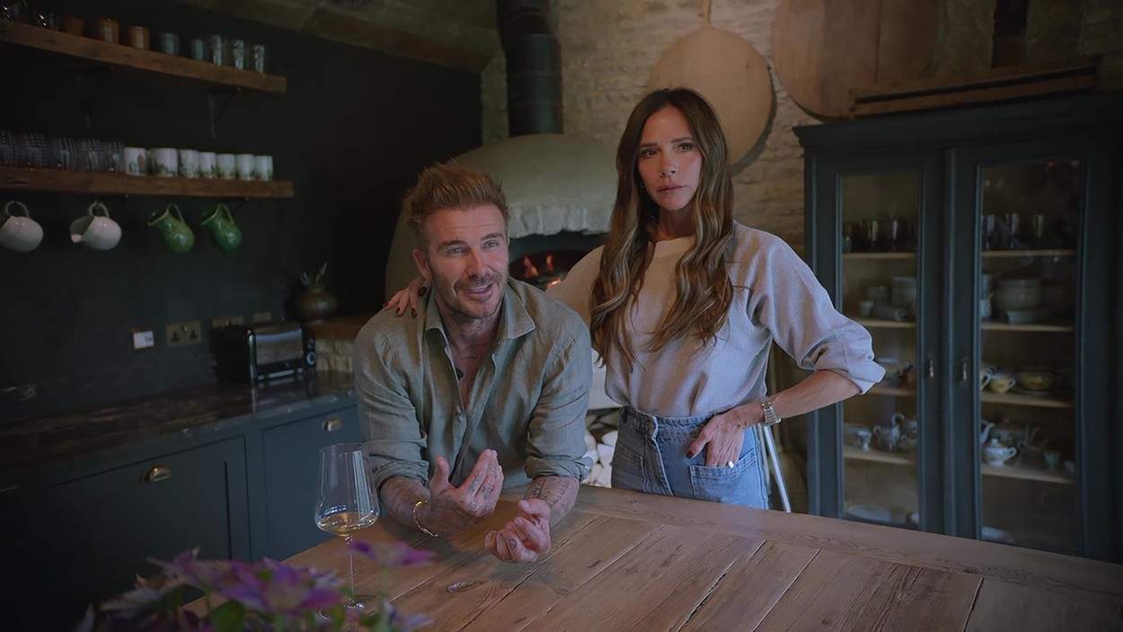 David Beckham și soția lui, Victoria Beckham