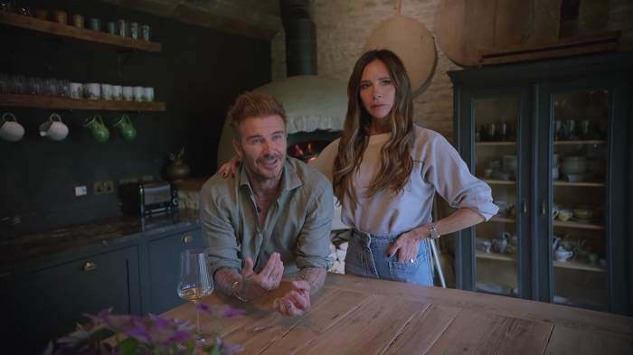 David Beckham și soția lui, Victoria Beckham