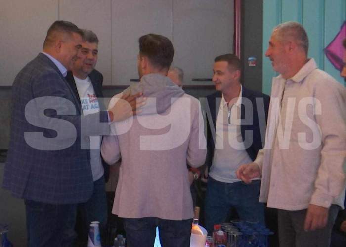 Marcel Ciolacu, apariție inedită la ziua lui Codin Maticiuc! Ce tricou cu mesaj interesant a purtat premierul / PAPARAZZI