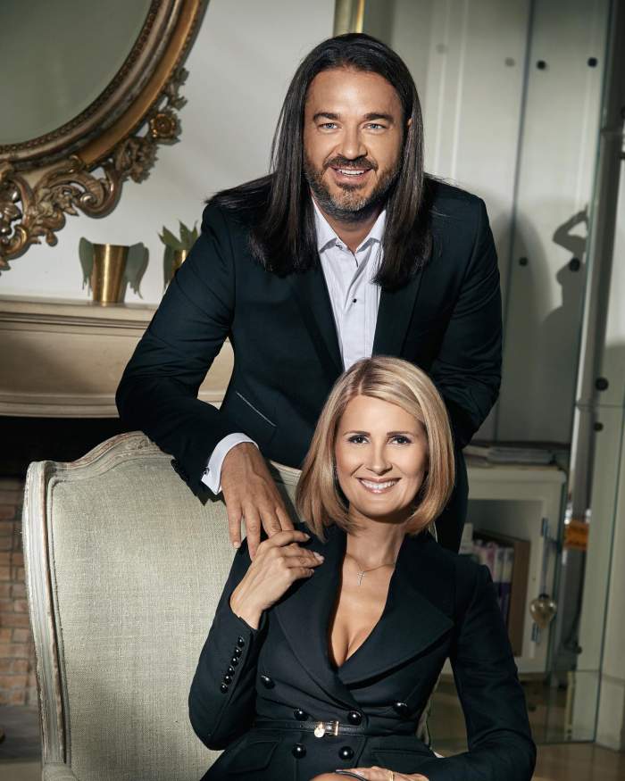 Alessandra Stoicescu și soțul, Sergiu Constantinescu