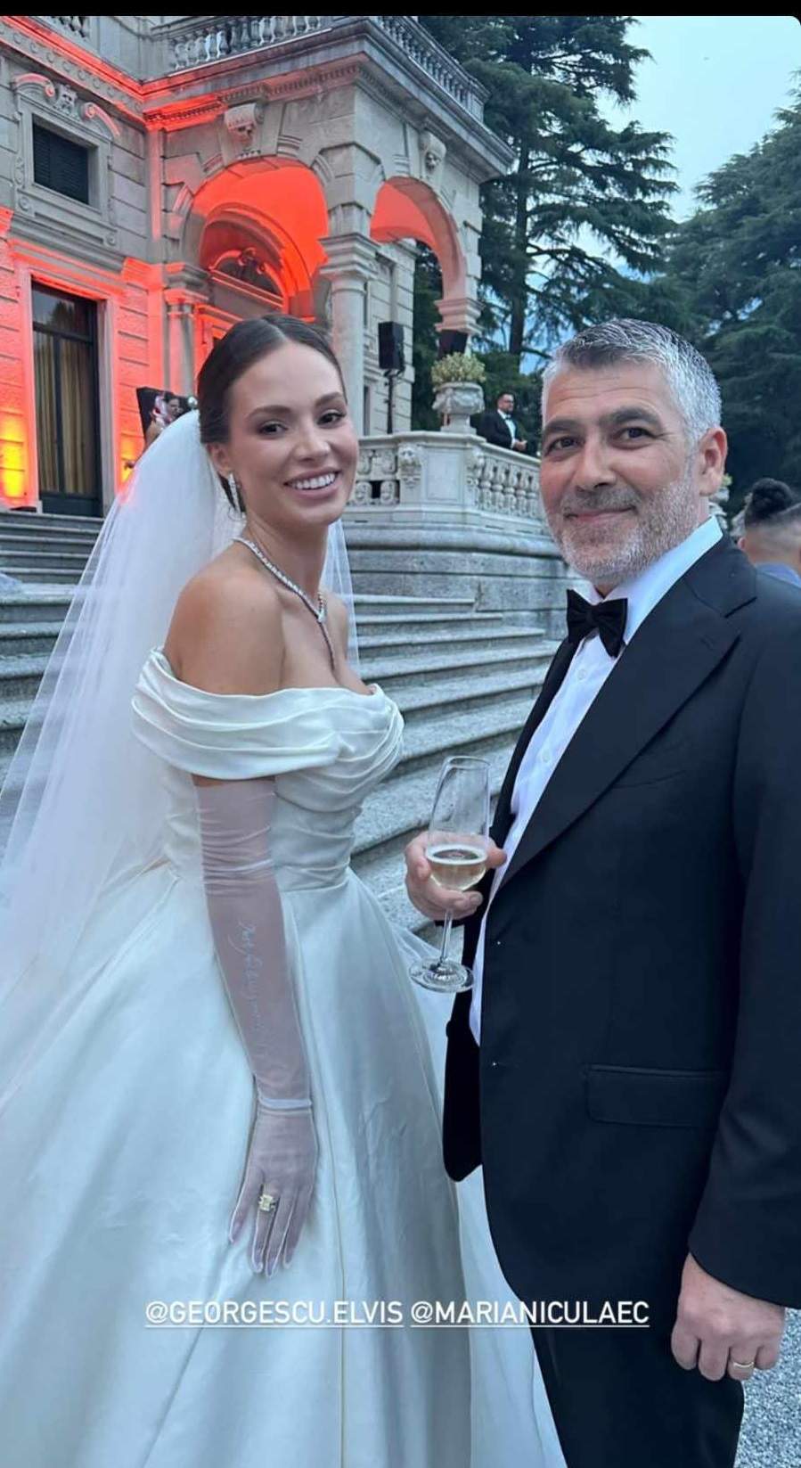 Star Matinal. Imagini spectaculoase de la nunta de 3 milioane de euro. S-au căsătorit într-o locație de lux lângă Lacul Como. Mirii sunt extrem de cunoscuți în România / VIDEO