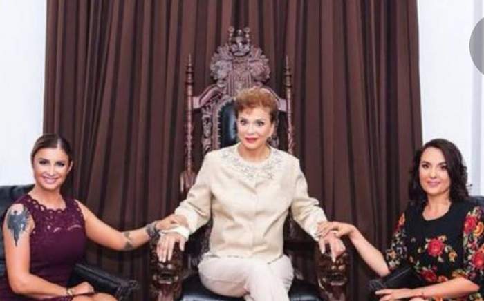 Ionela Prodan și fiicele ei