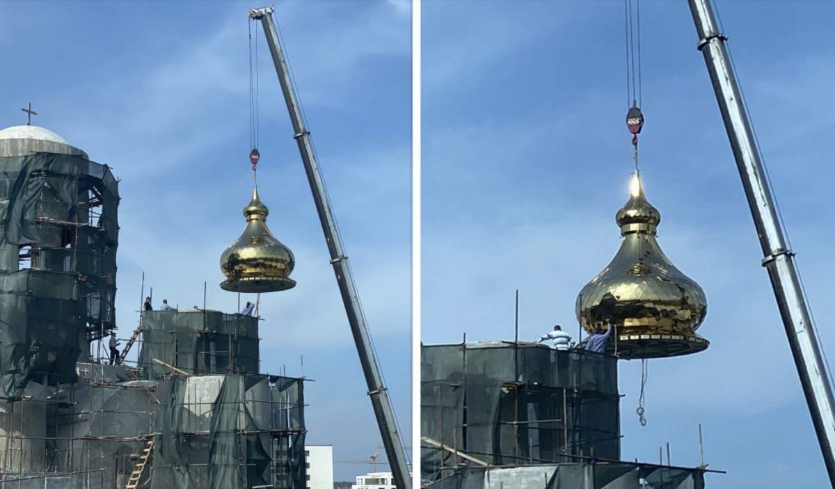 Biserica lui Gigi Becali din Pipera Aceasta este noua biserica pe care Gigi Becali o construiește în Pipera.