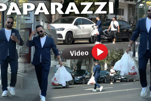 Marian Aliuță, îmbrăcat la patru ace chiar și atunci merge la cumpărături! Fostul fotbalist, în pas cu moda, în orice moment al zilei / PAPARAZZI