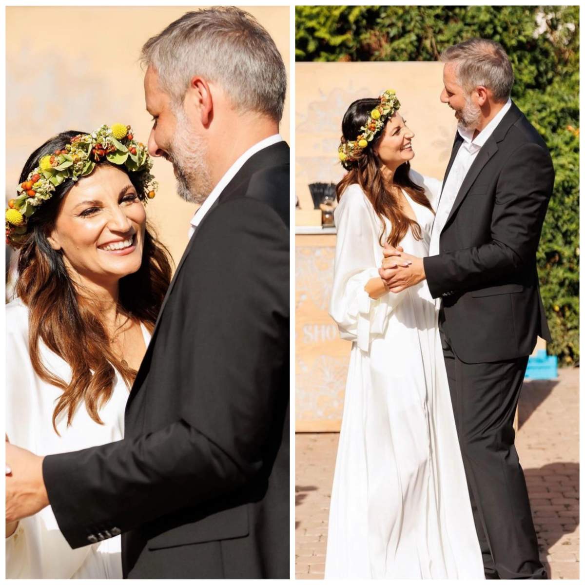 Ioana Ginghină și soțul ei, Cristi Pitulice Ioana Ginghină la nunta ei