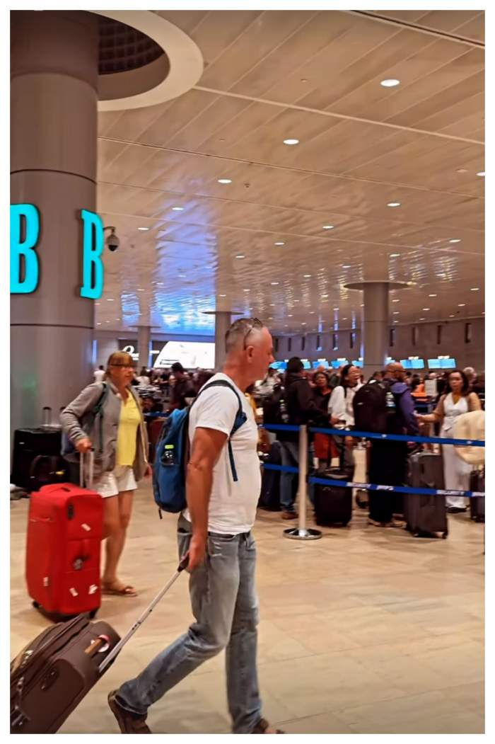 Haos in aeroportul din Tel Aviv. Mii de oameni fug din calea războiului / FOTO