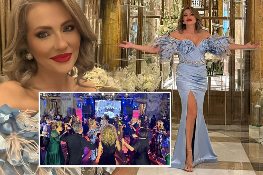Mirela Vaida, moment special la petrecerea de după cununia civilă a fiului Gabrielei Firea. Prezentatoarea TV a întreținut atmosfera / VIDEO