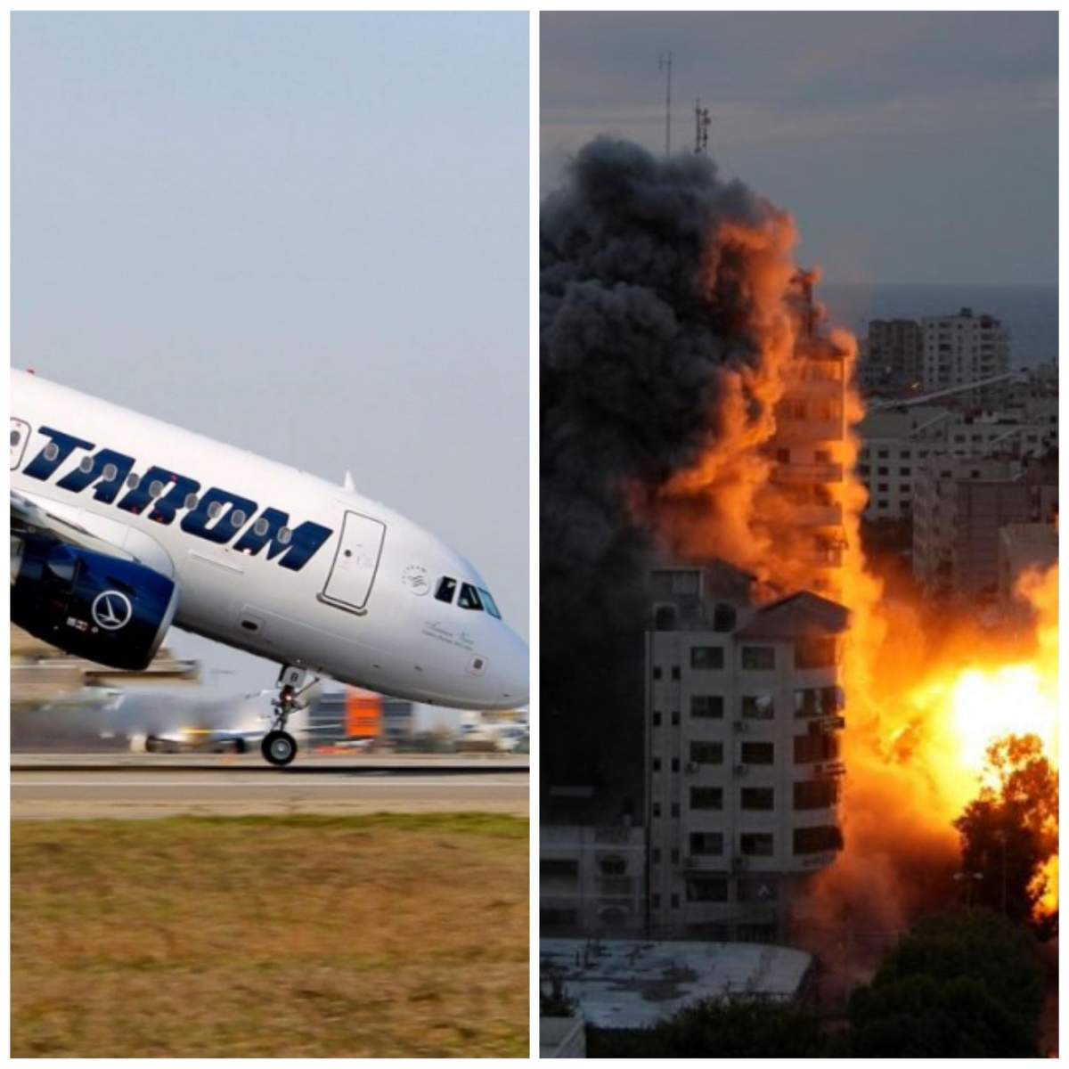 Avion Tarom și războiul din Israel