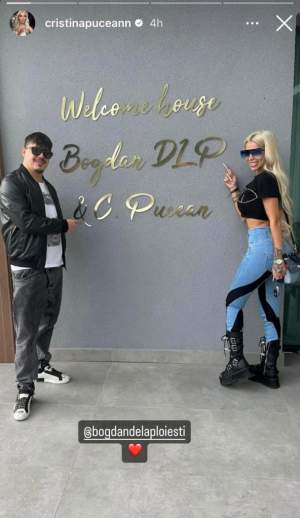 Bogdan de la Ploiești și Cristina Pucean, gafa cu care au „scandalizat” internetul. Ce au observat fanii atunci când au postat o imagine cu noua locuință / FOTO