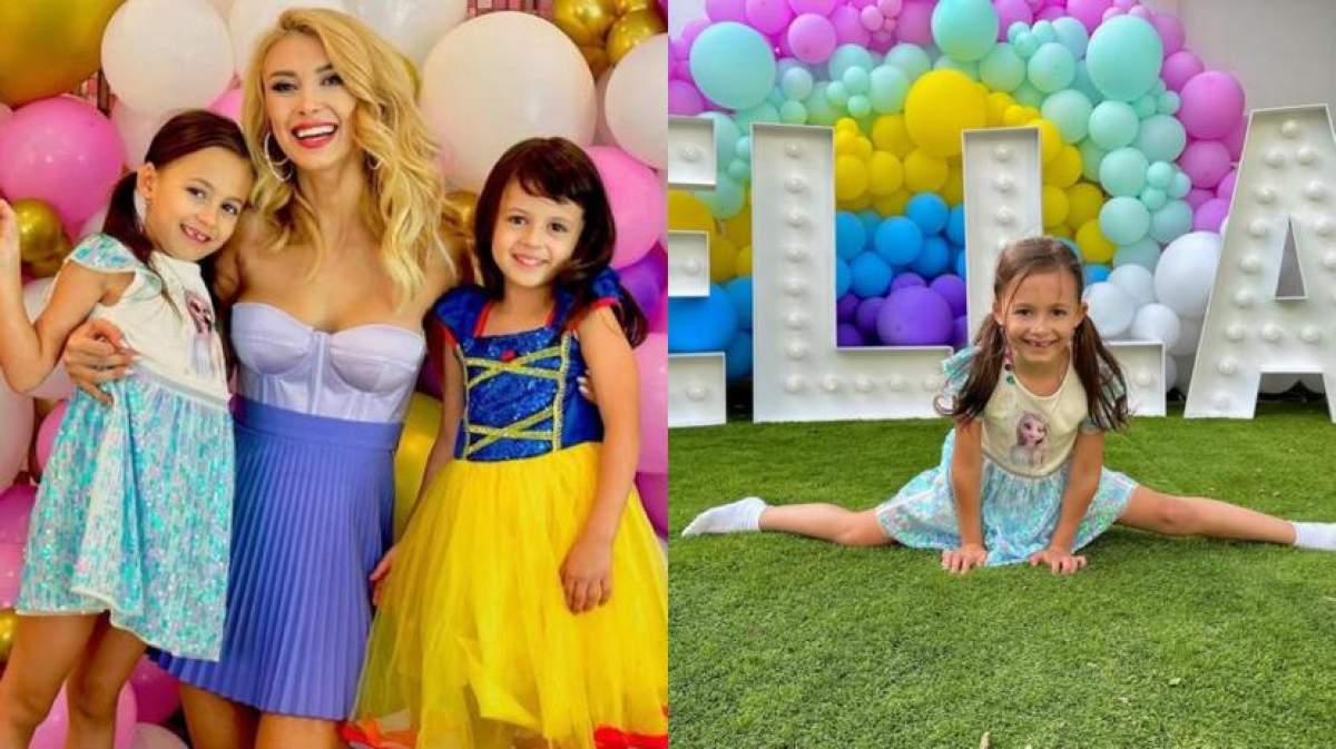 Ella, fiica Andreei Bălan, a împlinit 7 ani! Artista a lansat o piesă alături de ea: "Timpul trece prea repede” / FOTO