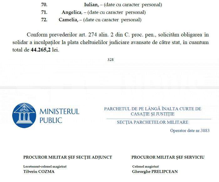 Cât i-a costat pe românii de rând dosarul „10 august”! / Procurorii militari le-au făcut jandarmilor găzari „nota de plată”