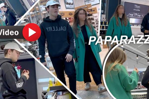Radu Ștefan Bănică știe să se facă plăcut în preajma femeilor! Fiul lui Ștefan Bănică este foarte răbdător cu tinerele de vârsta lui / PAPARAZZI
