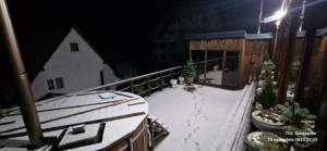 Imagini de basm din România! Un loc din țară a fost acoperit de zăpadă! A nins toată noaptea / FOTO
