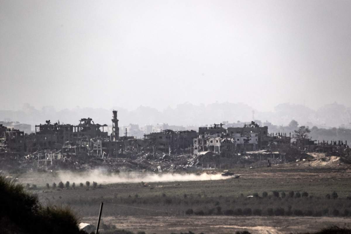 imagine din războiul din Gaza