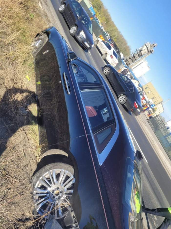 Bolidul de lux al lui Gigi Becali, implicat într-un accident rutier! Cine se afla la volanul autoturismului în acel moment / FOTO