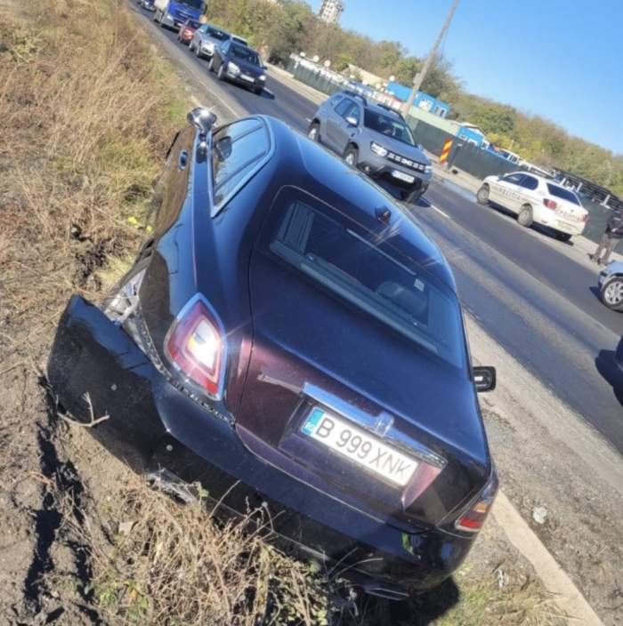 Bolidul de lux al lui Gigi Becali, implicat într-un accident rutier! Cine se afla la volanul autoturismului în acel moment / FOTO