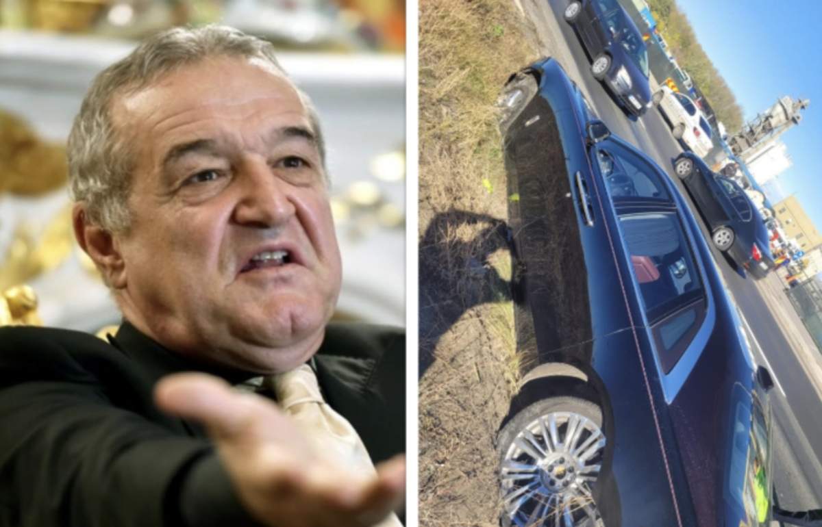 Gigi Becali nu are parte de vești tocmai bune. Bolidul de lux al Latifundiarului din Pipera a fost implicat, în cursul zilei de azi, 12 noimbrie 2023, într-un accident rutier.