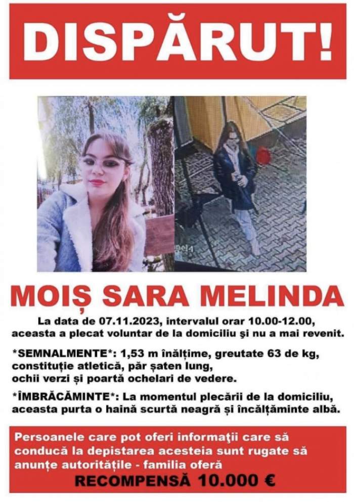 Au trecut șase zile de când fetița în vârstă de 13 ani a unei profesoare din Sighetu Marmației a dispărut fără urmă