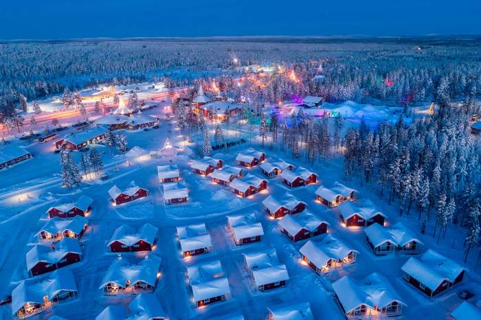 Costul unei vacanțe în Laponia poate varia considerabil în funcție de sezon