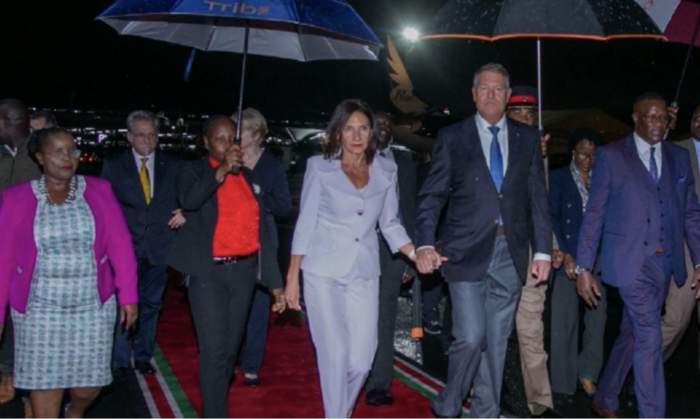 Klaus Iohannis a ajuns in Kenya