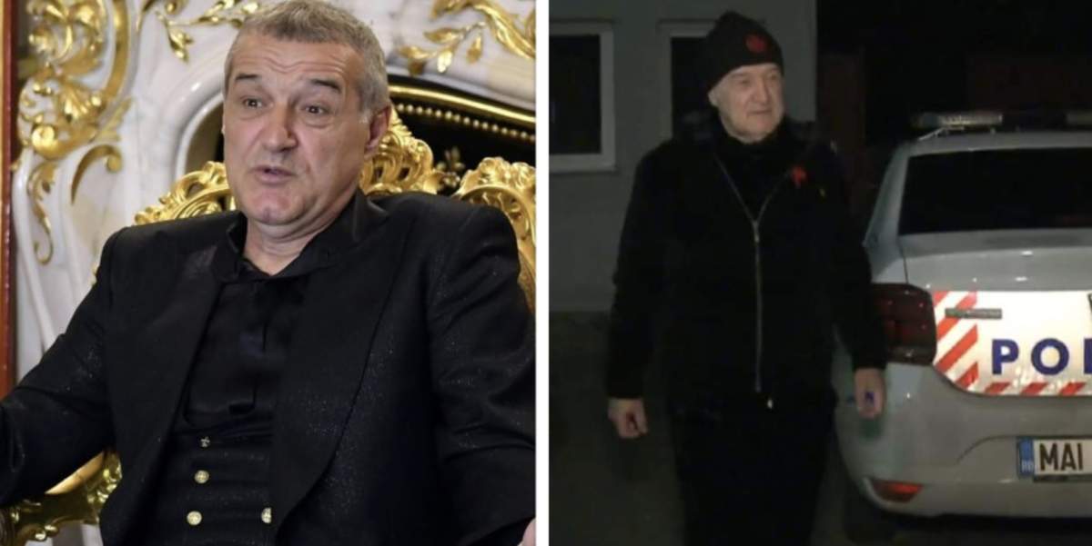Gigi Becali Gigi Becali a intrat cu bolidul de lux in șanț