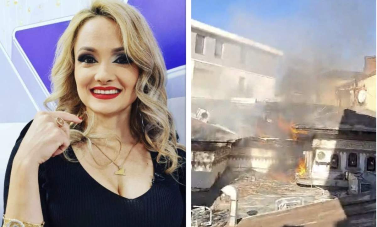 Amalia Bellatoni in incendiu Amalia Bellatoni este o vedeta din showbiz-ul romanesc