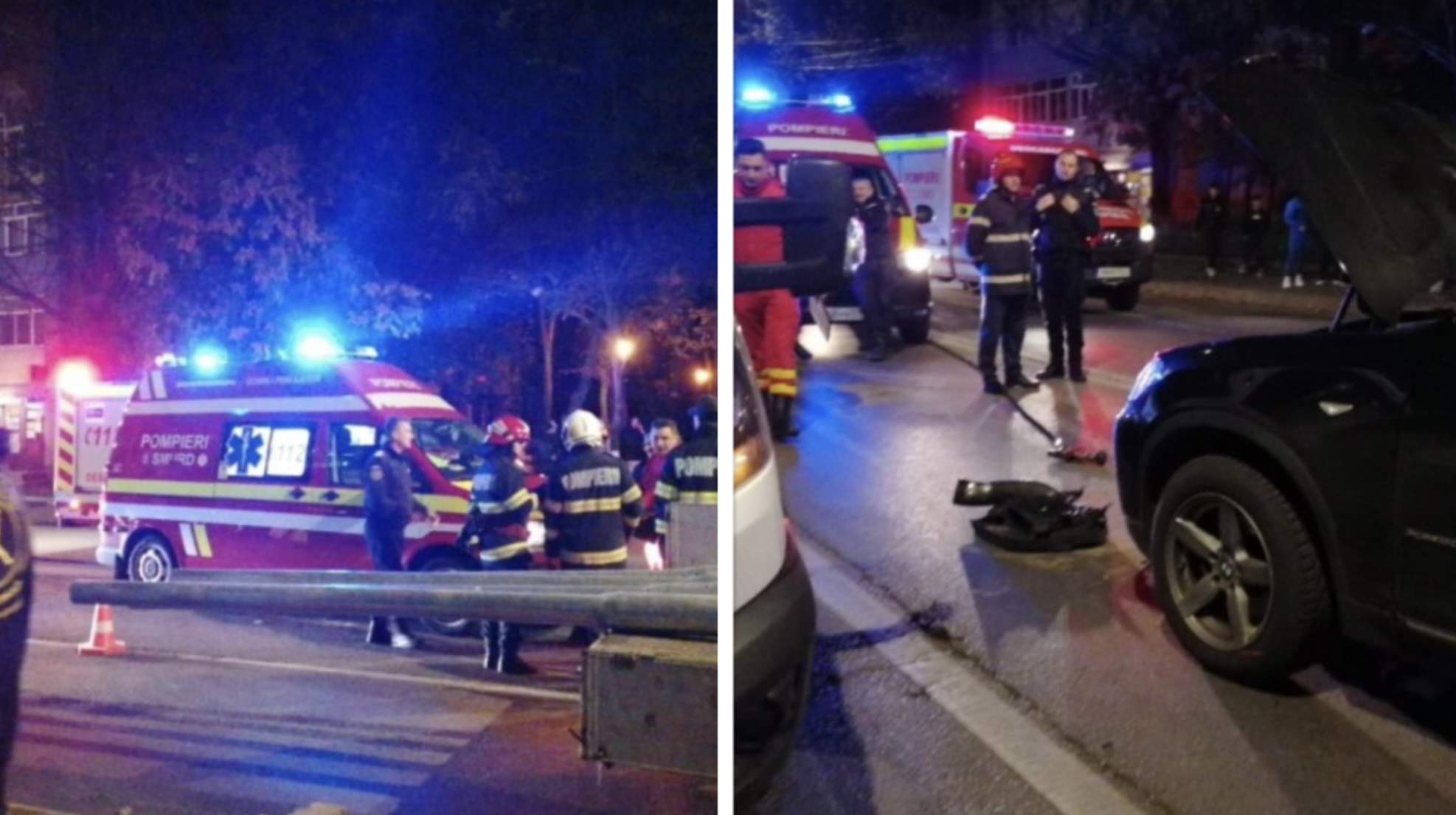Accident teribil în faţa unui spital din Slatina. Trei adolescente au fost spulberate de o maşină
