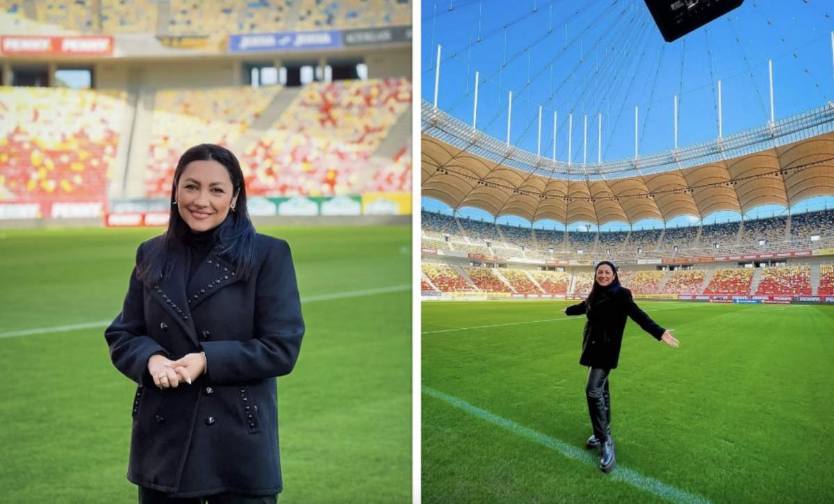 Andra Măruță Andra Măruță a avut parte de un moment emoționant înaintea partidei dintre România și Elveția.