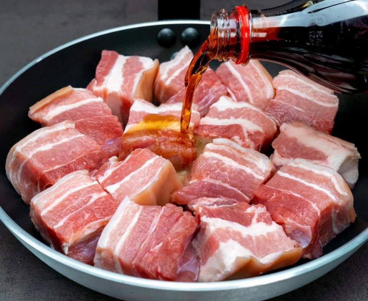Cum să gătești carnea de porc cu Cola. Doar așa va ieși o friptură fragedă și suculentă