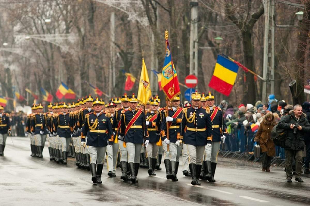 Parada de 1 Decembrie va pica in acest an vineri