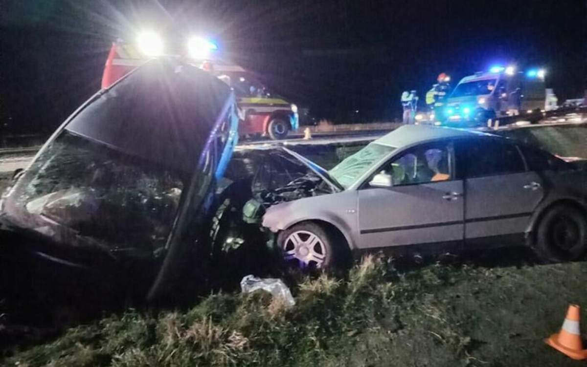 Un accident cumplit în județul Teleorman a avut loc în urma impactului între două autoturisme