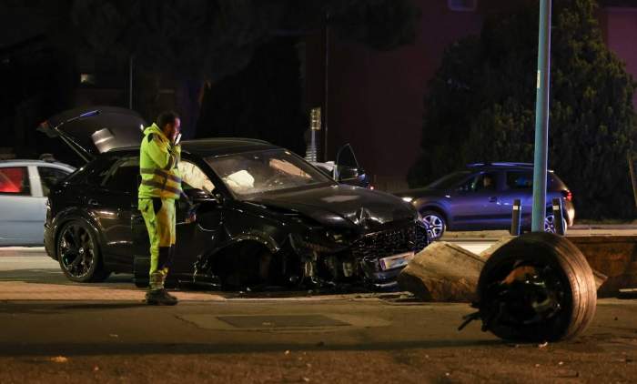 Mario Balotelli a fost implicat într-un accident de mașina, in Italia
