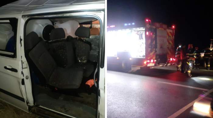 Patru persoane rănite grav, iar alta inconştientă