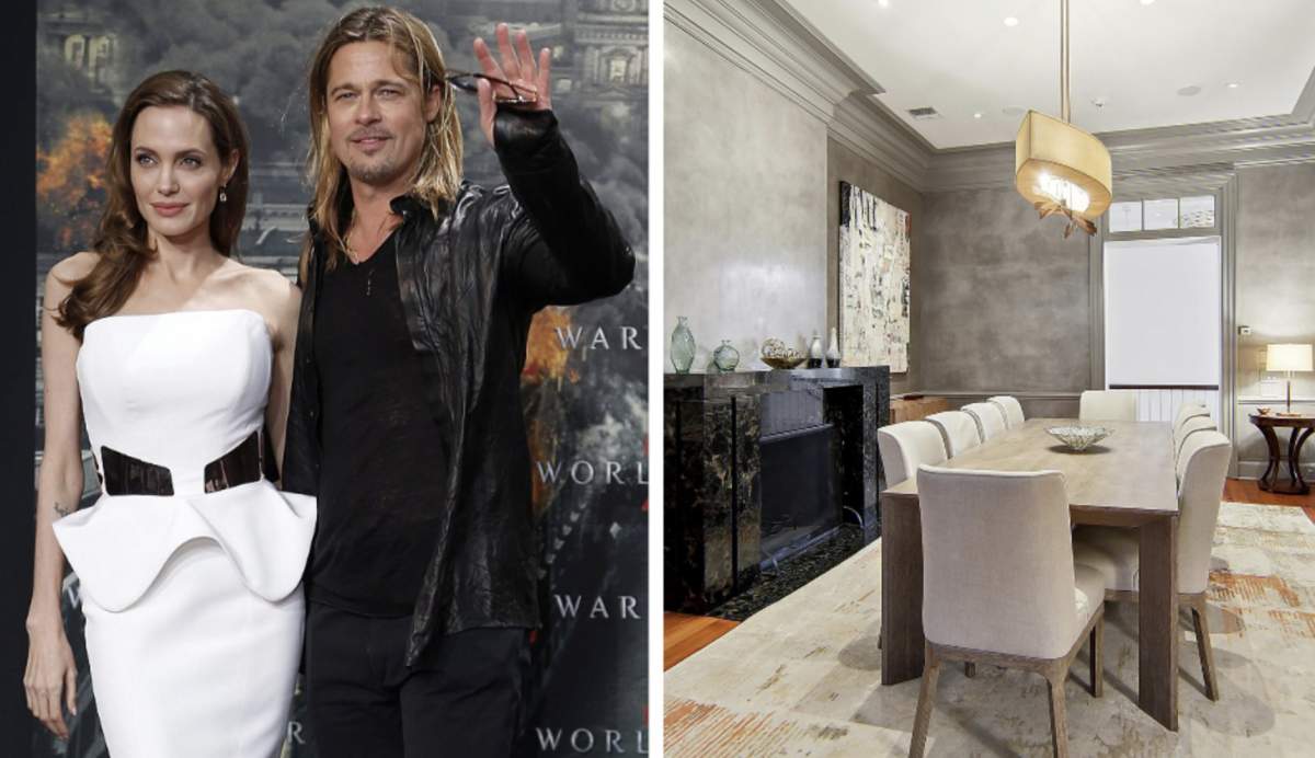 Angelinei Jolie şi al lui Brad Pitt și-au scos la vânzare vila de lux
