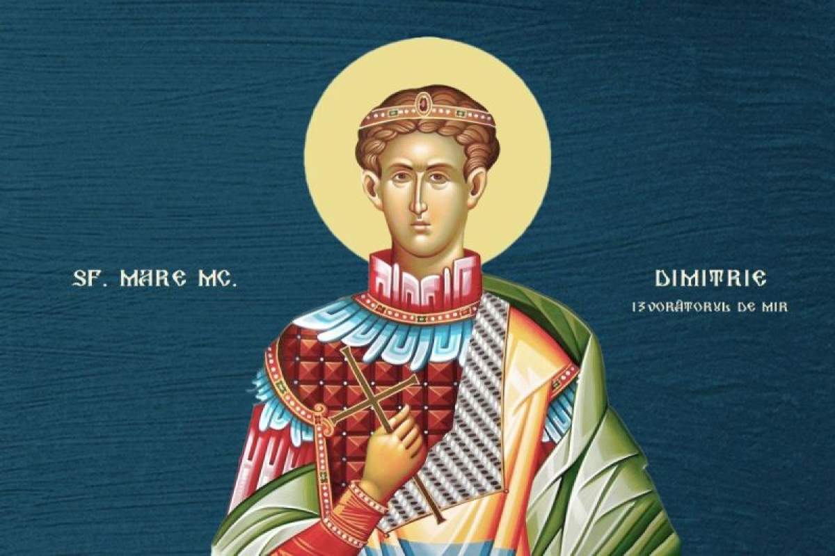 Sfântul Mucenic Dumitru, Izvorâtorul de Mir