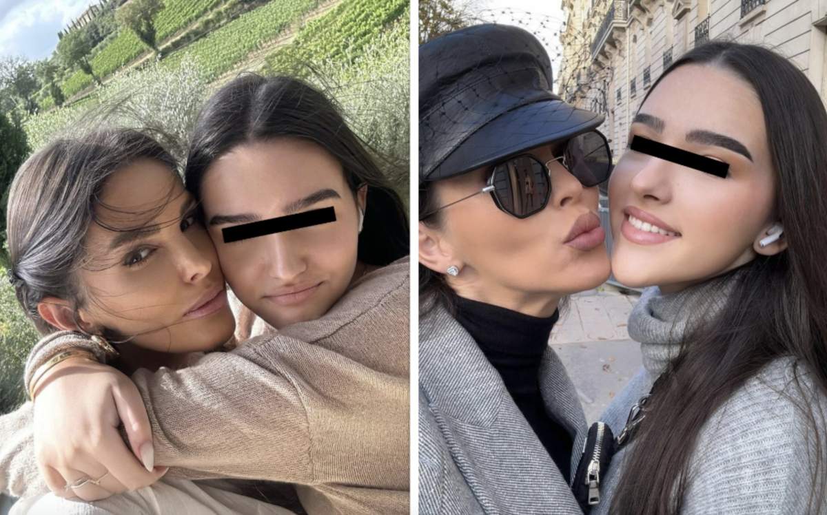 Denisa Nechifor si fiica ei Denisa Nechifor a plecat cu fiica ei la Paris