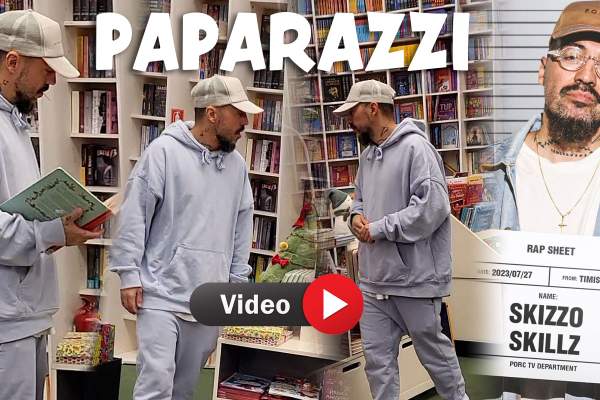 Skizzo Skills, în pas cu moda chiar și atunci când se duce la mall! Locul neașteptat în care au fost surprinși artistul și soția / PAPARAZZI
