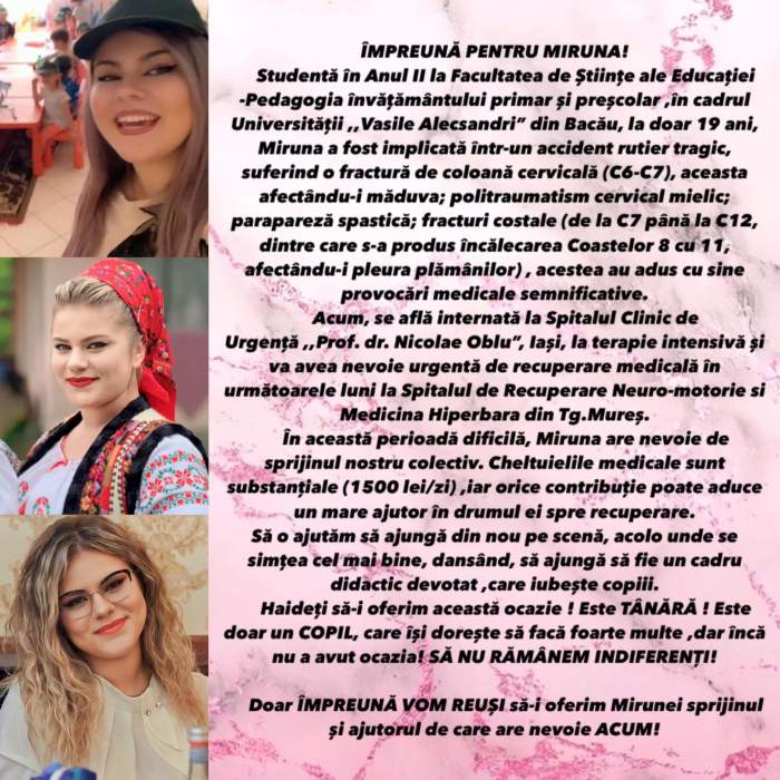 Mirela Vaida: “Se zbate între viață si moarte”. Prezentatoarea de la Acces Direct le cere urgent ajutorul fanilor ei: “Plâng de durere”