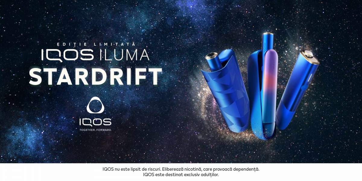 (P) Philip Morris International lansează în România prima ediție limitată IQOS ILUMA – descoperă IQOS ILUMA STARDRIFT